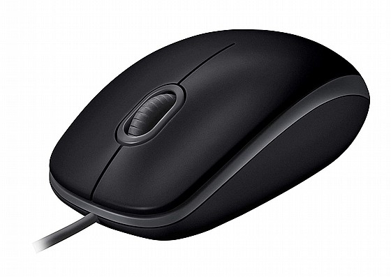 עכבר אופטי חוטי Logitech B110